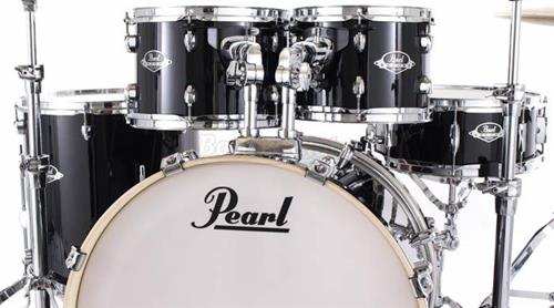 Bateria Pearl Export EXX Series Mahogany Jet Black 20