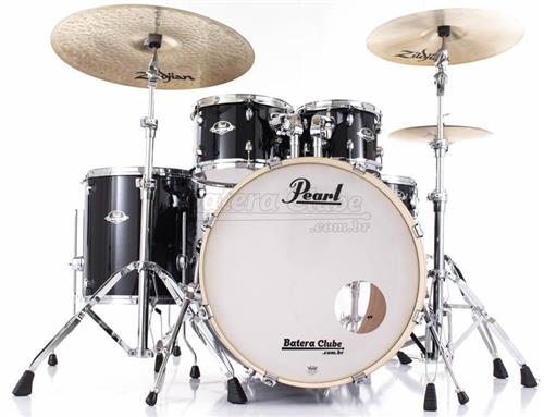 Bateria Pearl Export EXX Series Mahogany Jet Black 22