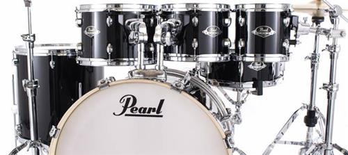Bateria Pearl Export EXX Series Mahogany Jet Black 22
