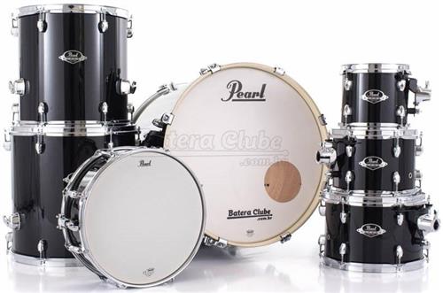 Bateria Pearl Export EXX Series Mahogany Jet Black 20