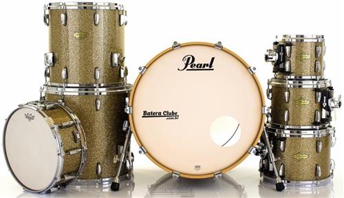 Bateria Pearl Masters Custom MCX Maple Bronze Glass 22