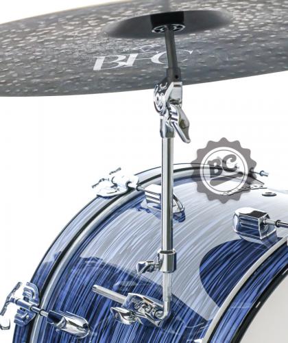 Bateria Pearl President Deluxe Ocean Ripple com Bumbo 20