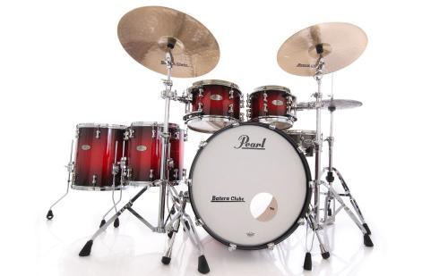 Pearl - Reference Pure 4-Piece Shell Pack (22,10,12,16) - Scarlet Fade