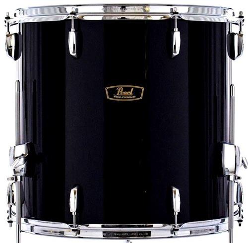 Bateria Pearl Wood Fiberglass Hybrid Kapur Piano Black 26