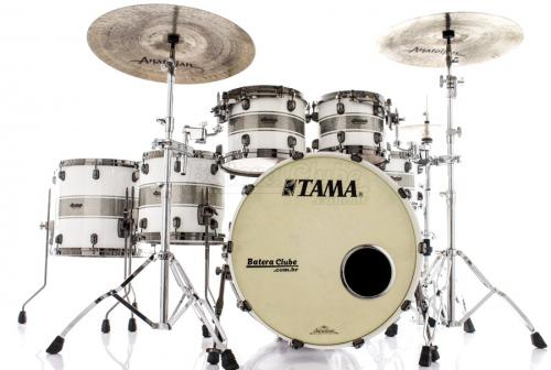 SHORI 様 Bateria Tama Starclassic Maple Silver Snow Racing Stripe Sparkle