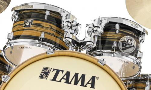 Bateria Tama Superstar Classic Maple Ebony Tiger Wrap 20