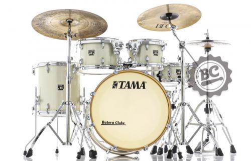 Bateria Tama Superstar Classic Maple Vintage White Sparkle