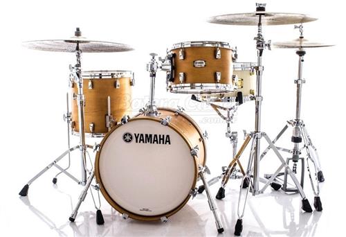 Bateria Yamaha Absolute Hybrid Bop Vintage Natural com Bumbo 18
