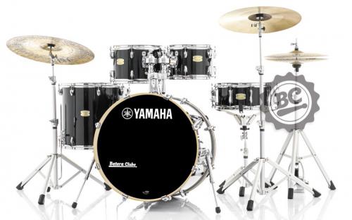 Bateria Yamaha Stage Custom Birch (Shell Pack) Raven Black Lacquer