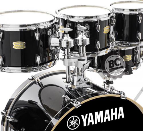 Bateria Yamaha Stage Custom Birch (Shell Pack) Raven Black Lacquer