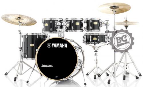 Bateria Yamaha Stage Custom Birch (Shell Pack) Raven Black Lacquer