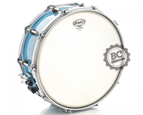 Caixa Giardina Custom Drums Azul Mediterrâneo 14x5,5