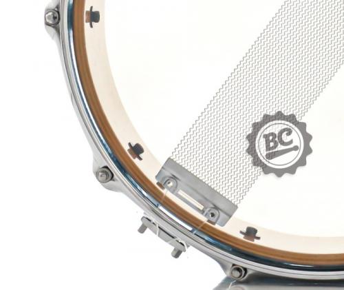 Caixa Giardina Custom Drums Azul Mediterrâneo 14x5,5