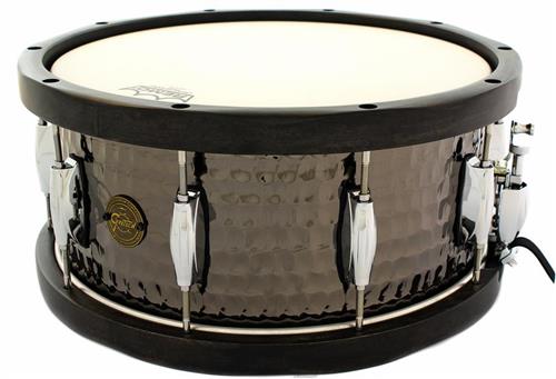 Caixa Gretsch Full Range Hammered Wood Hoop Black Nickel Steel