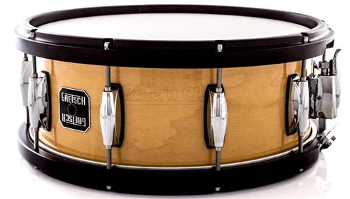 Caixa Gretsch Full Range Maple Wood Hoop Natural Gloss 14x5,5