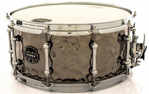 キテルグマ Caixa Mapex Armory Daisy Cutter Black Nickel Hammered Steel 14x6,5