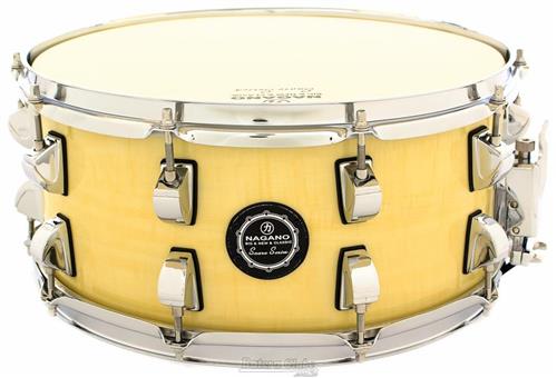 Caixa Nagano Snare Series Classic Beat Natural Clear 14x6,5
