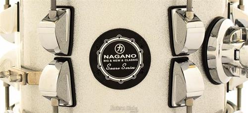Caixa Nagano Snare Series Micro New Beat Grey Sparkle 8x6