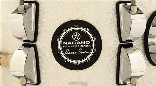 Caixa Nagano Snare Series Micro New Beat Grey Sparkle 8x6