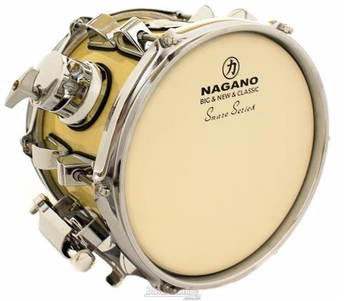 Caixa Nagano Snare Series Micro New Beat Natural Clear 8x6