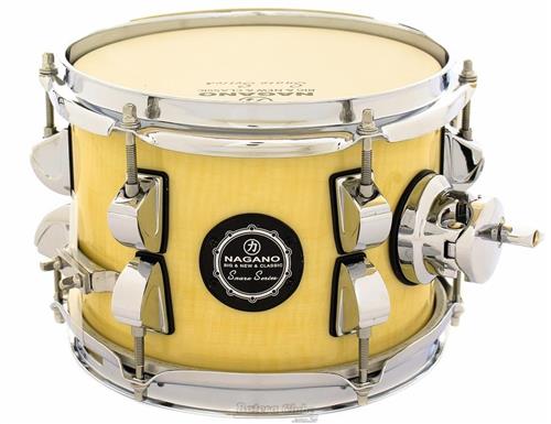 Caixa Nagano Snare Series Micro New Beat Natural Clear 8x6