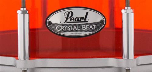 Caixa Pearl Free Floating Crystal Beat Ruby Red 14x5