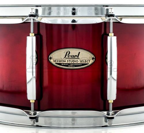 Caixa Pearl Session Studio Select Antique Crimson Burst 14x6,5