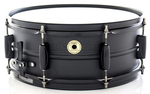 Caixa Tama Metalworks Matte Black Steel Shell 14x5,5
