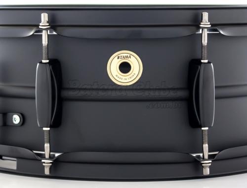 Caixa Tama Metalworks Matte Black Steel Shell 14x5,5