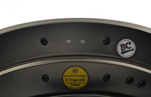 Caixa Tama Starphonic Black Steel 14x6