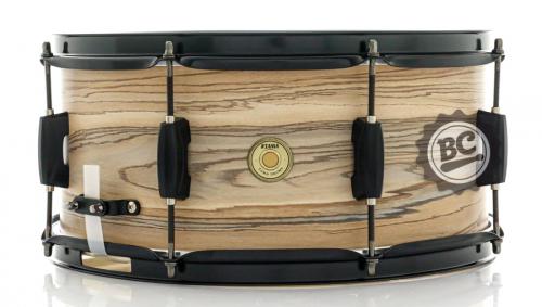 Caixa Tama Woodworks Art Grain Natural Zebrawood Wrap 14x6,5
