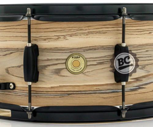 Caixa Tama Woodworks Art Grain Natural Zebrawood Wrap 14x6,5