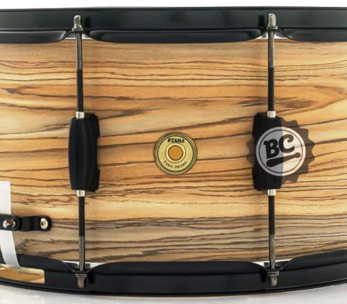 Caixa Tama Woodworks Art Grain Natural Zebrawood Wrap 14x8
