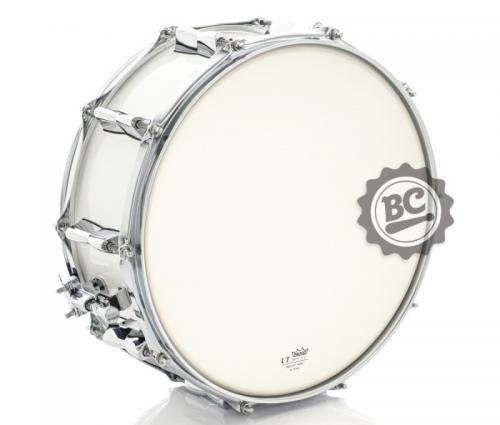 Caixa Yamaha Stage Custom Pure White Lacquer 14x5,5