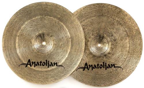 hide ハイホー　hi-iomisery [ 12 inch Analog] Chimbal Anatolian Dry Series Regular Hi-hat 15