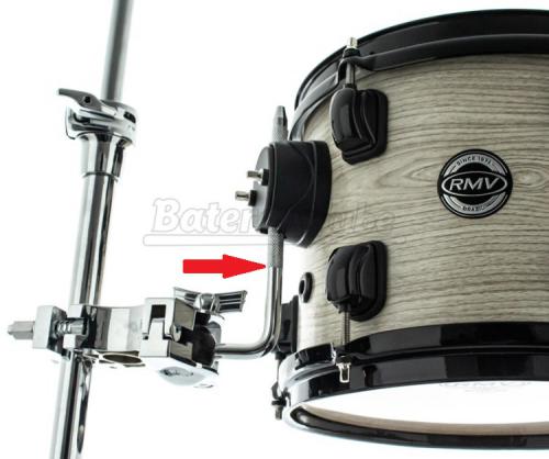 Haste com Bola de Tom Holder Torelli TCB96 com 10,5mm Padrão Tama