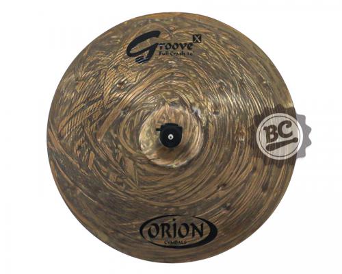 Kit de Pratos Orion Groove X GX01 com Crash 16