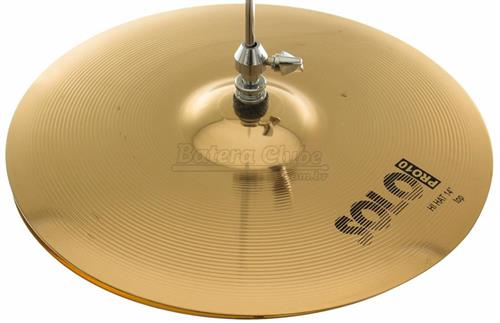 Kit de Pratos Orion Solo Pro 10 SP70 Medium Set c/ Crash 16