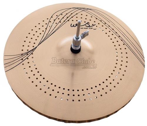 Kit de Pratos Orion WS Whisper WS90 Micro Furos com Chimbal 14