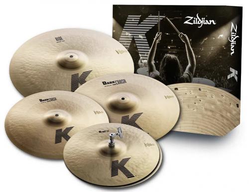 Kit de Pratos Zildjian K Series Dark K0800 com Crashes 16