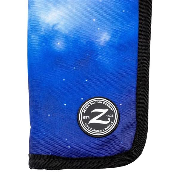 Bag de Baquetas Zildjian Galaxy Purple compacta com diversas