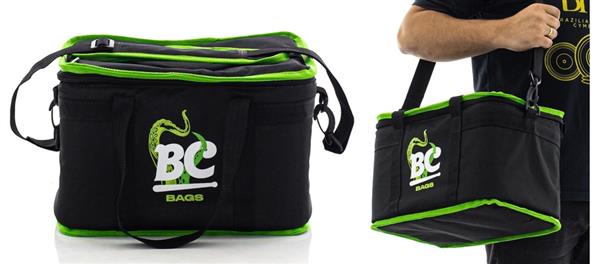 Bag de Pedal Batera Clube BC Octogear Premium para Pedal Duplo ou