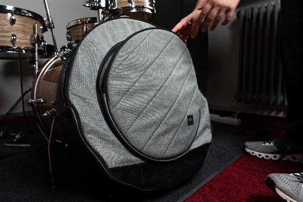 Bag de Pratos Meinl Classic Woven Heather Gray para Pratos até 22