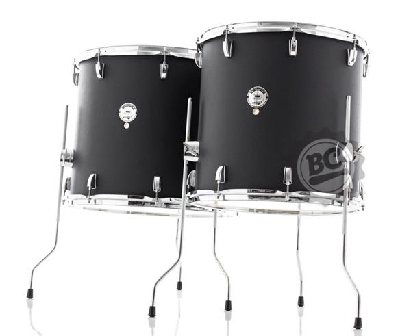 Bateria D-One Rocket Rock Black Satin com Bumbo 24