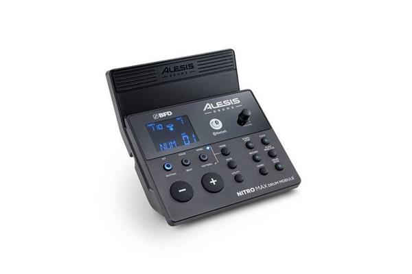 Bateria Eletrônica Alesis Nitro MAX Mesh com Pad Dual Zone, Módulo