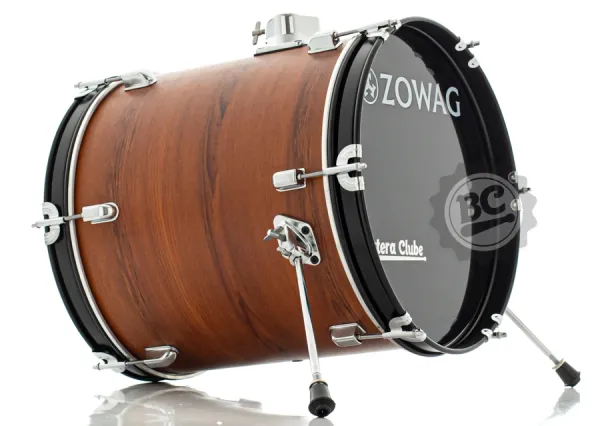 Bateria Infantil Zowag Z1 Dark Wood DKW completa com pratos