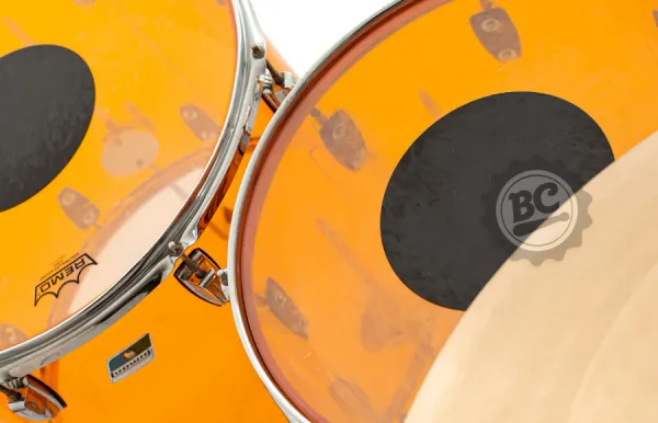 Bateria Ludwig Vistalite Zep Set Amber