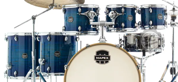 Bateria Mapex Armory Maple Birch Blue Wave Burst 22