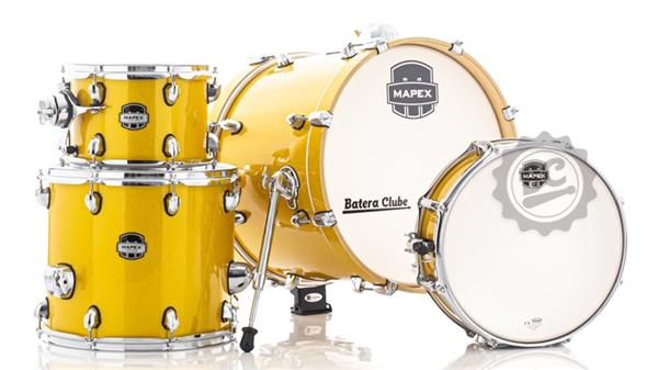 Bateria Mapex Mars Bop Set MA486S Sunflower Sparkle com Bumbo 18