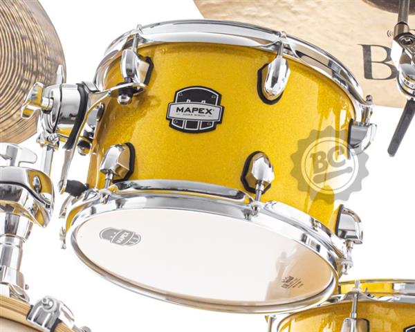Bateria Mapex Mars Bop Set MA486S Sunflower Sparkle com Bumbo 18